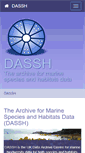 Mobile Screenshot of dassh.ac.uk