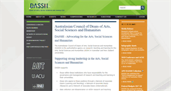 Desktop Screenshot of dassh.edu.au